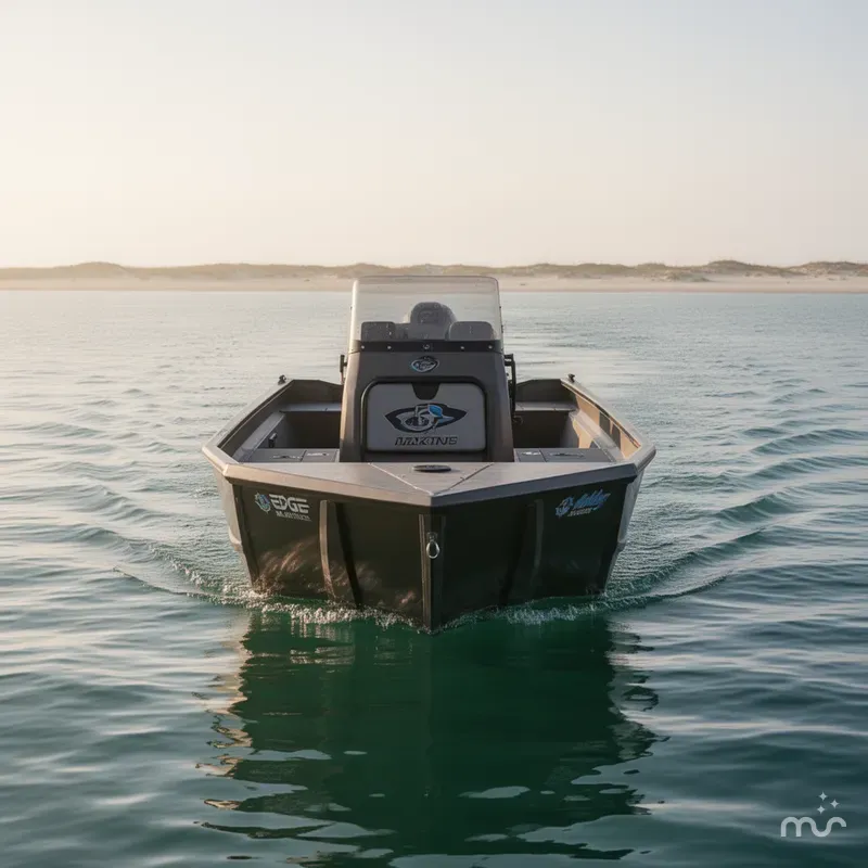 Slide: The Image of Edge Duck Boats Sportsman Series 656DB MID DECK 2026 - 2