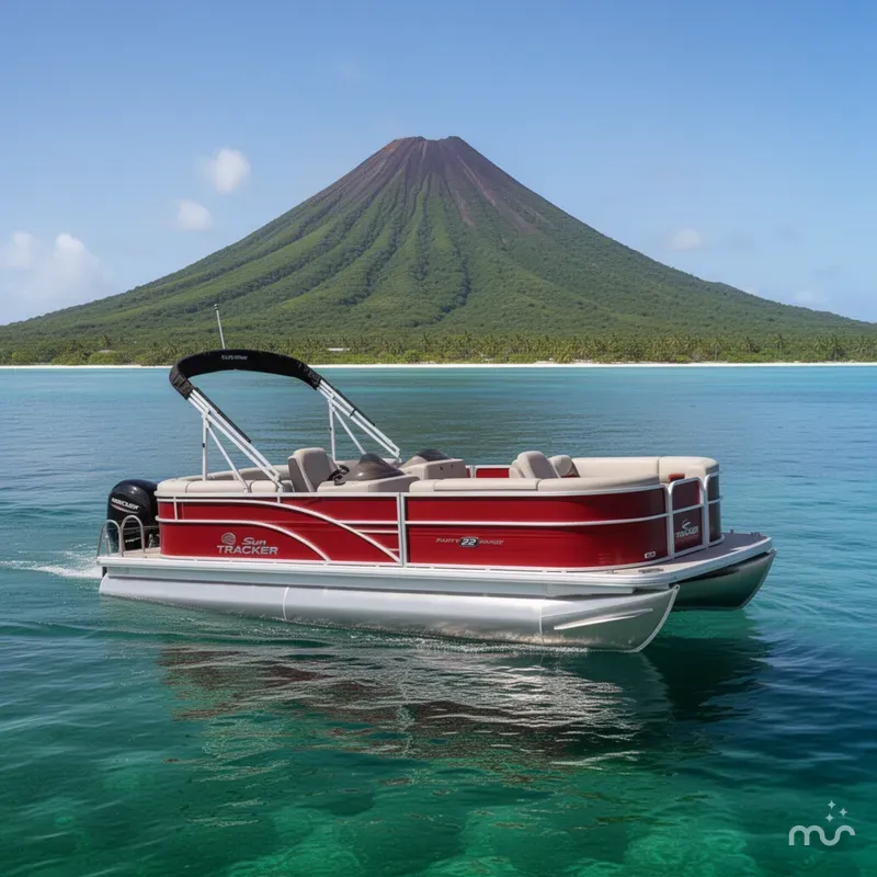 The Image of Sun Tracker Party Barge 22 DLX 2026 - 0