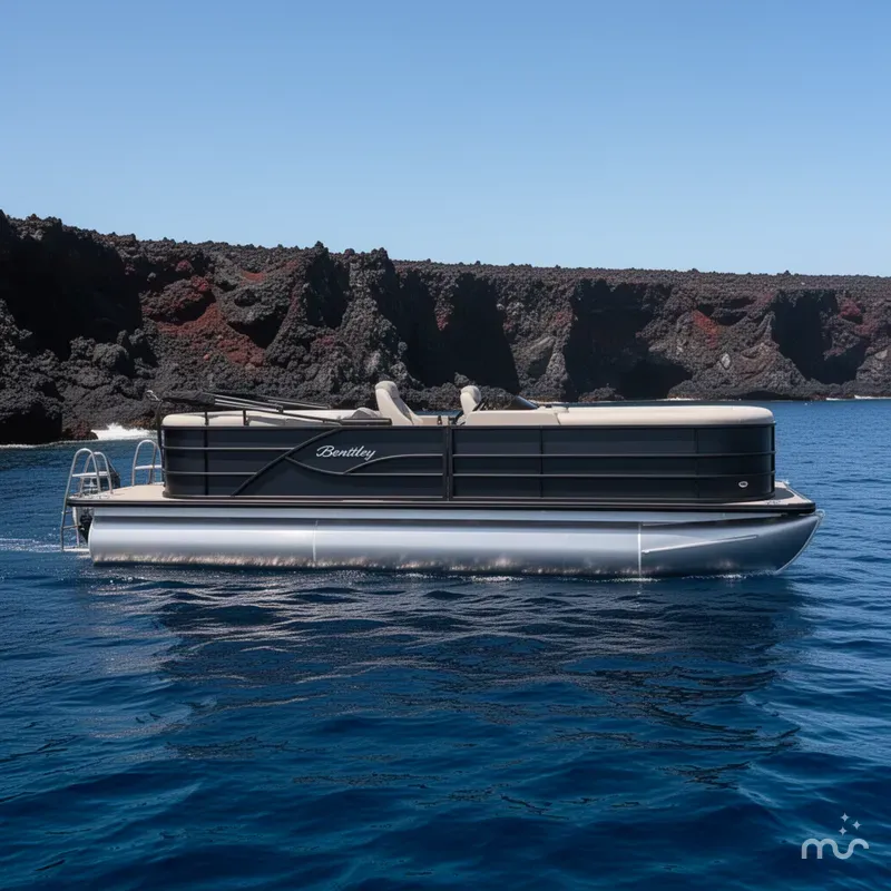 Slide: The Image of Bentley Pontoons Legacy 223 Navigator 2026 - 2