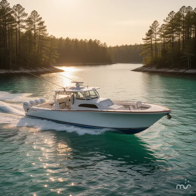 Slide: The Image of Front Runner 47 Center Console 2024 - 4