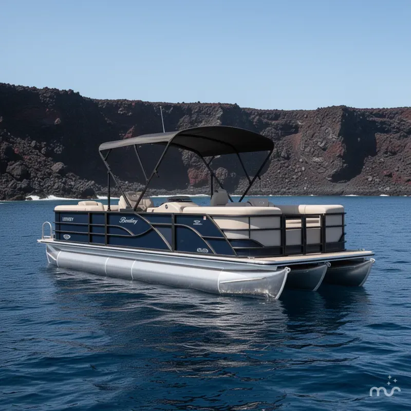 Slide: The Image of Bentley Pontoons Legacy 243 Swingback 2026 - 2