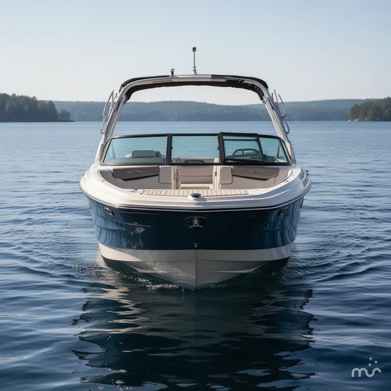 Slide: The Image of Sea Ray SDX 230 2026 - 2