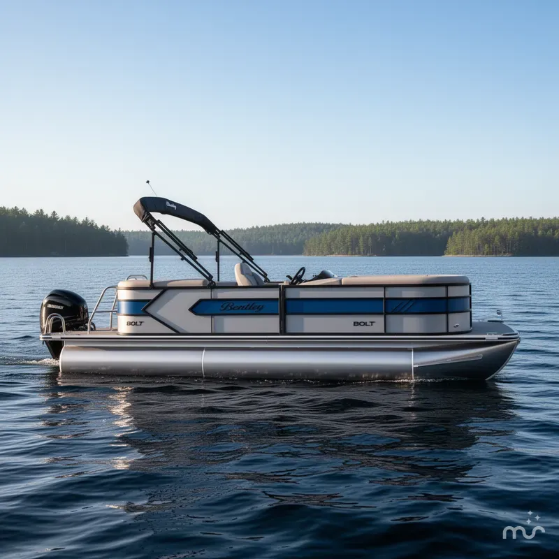Slide: The Image of Bentley Pontoons 22 BOLT 2026 - 2