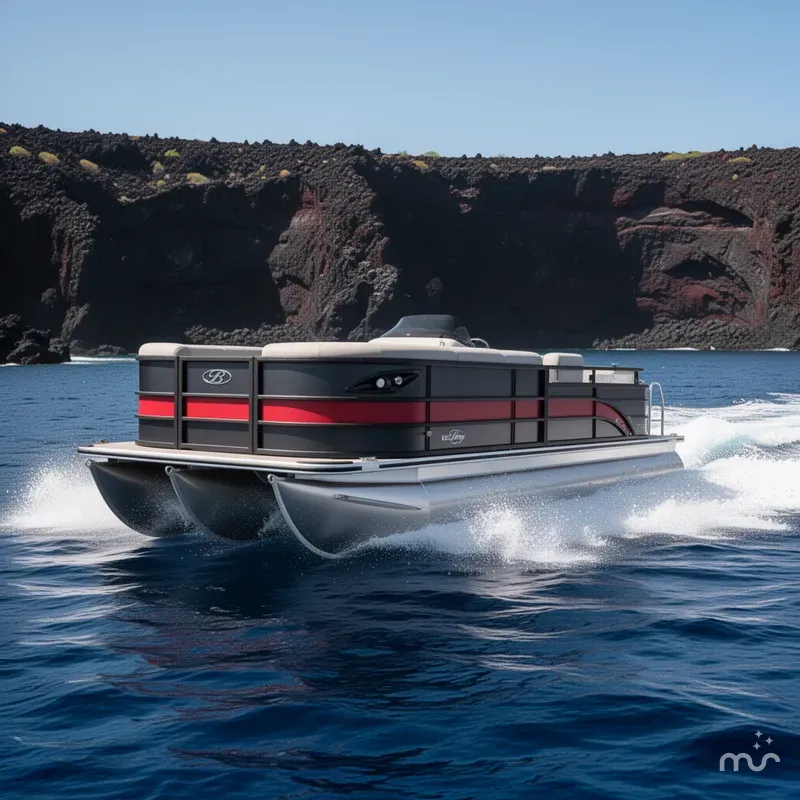 Slide: The Image of Bentley Pontoons Legacy 243 Swingback 2026 - 1