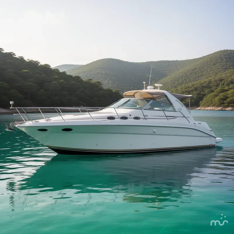 Slide: The Image of Sea Ray Sundancer 370 1995 - 2