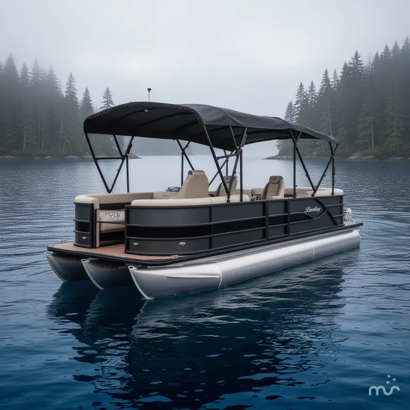 Slide: The Image of Bentley Pontoons Legacy 223 DL Navigator 2026 - 2