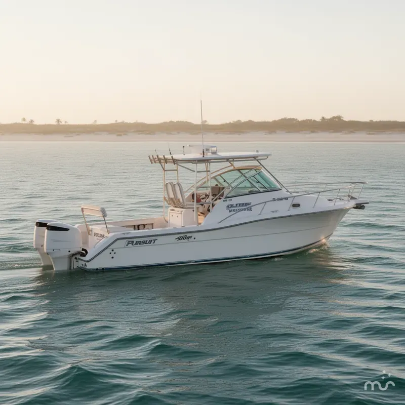 Slide: The Image of Pursuit 3070 Offshore Center Console 2003 - 0