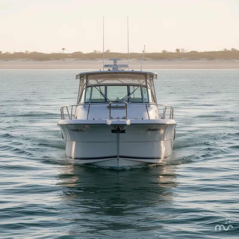 Slide: The Image of Pursuit 3070 Offshore Center Console 2003 - 1