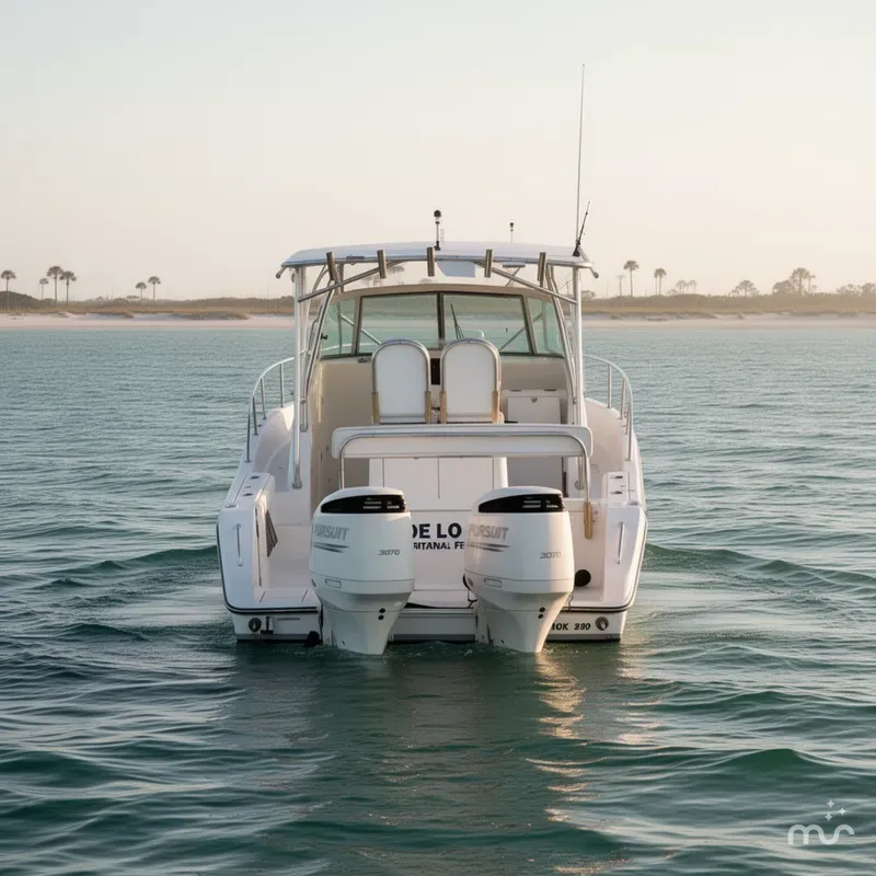 Slide: The Image of Pursuit 3070 Offshore Center Console 2003 - 3