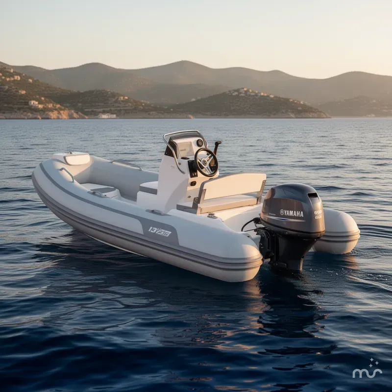 The Image of AB Oceanus 13 VST wtih Yamaha 60HP 2026 - 0