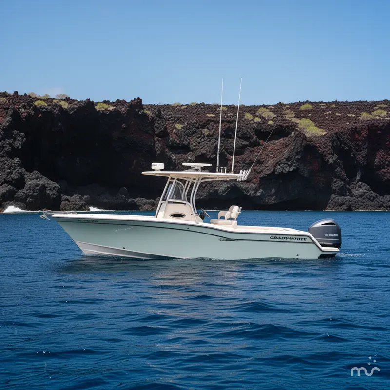 Slide: The Image of Grady-White Fisherman 236 2018 - 2