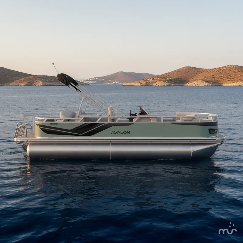 Slide: The Image of Avalon Venture 85 Rear Fish - 21' 2026 - 2