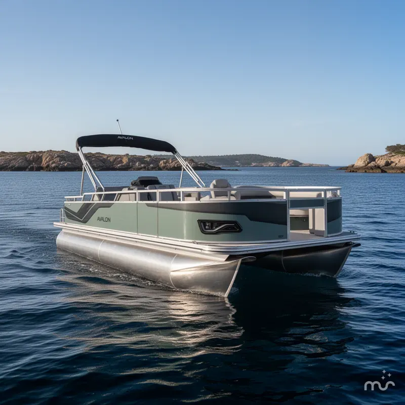 Slide: The Image of Avalon Venture 85 Rear Fish - 21' 2026 - 4
