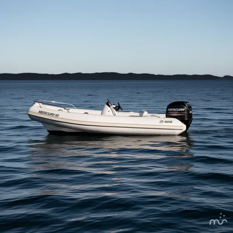 Slide: The Image of Mercury M 400 HP 2018 - 2
