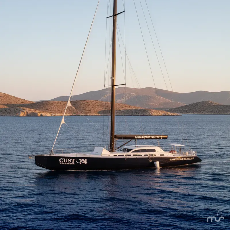 Slide: The Image of Custom International Americas Cup Class USCG Certified 20 pax 1999 - 2