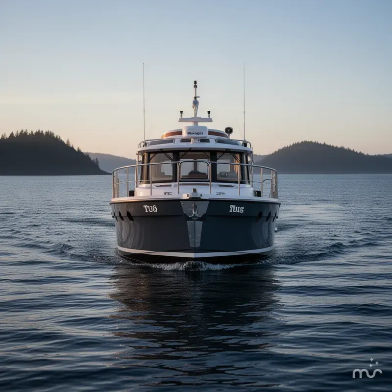 Slide: The Image of Ranger Tug R-29 CB 2018 - 2