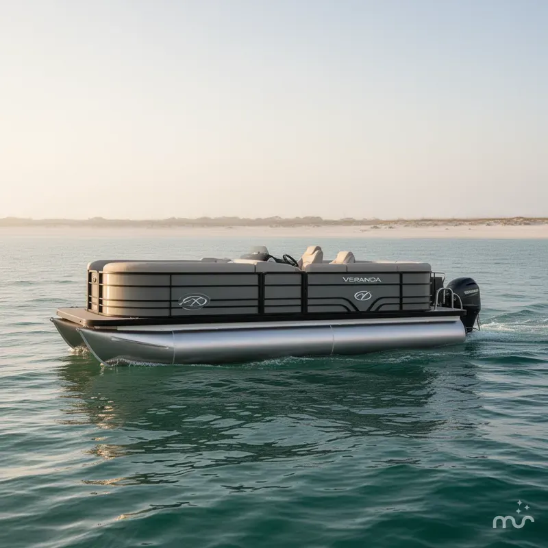 Slide: The Image of Veranda Vista View Series X22RC-TRITOON-150HP 2026 - 0