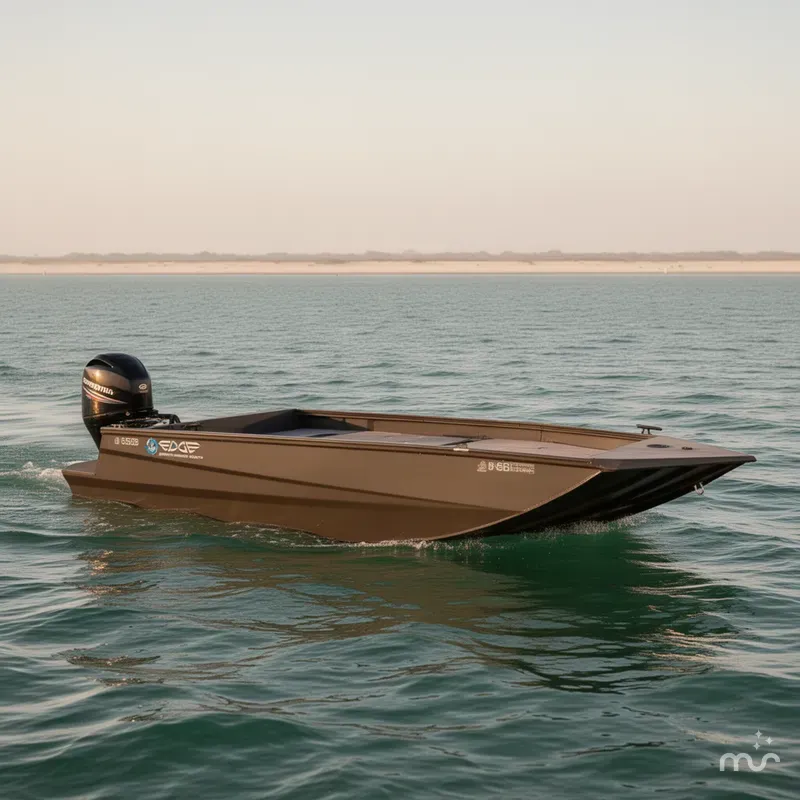 Slide: The Image of Edge Duck Boats Sportsman Series 656DB MID DECK 2026 - 0