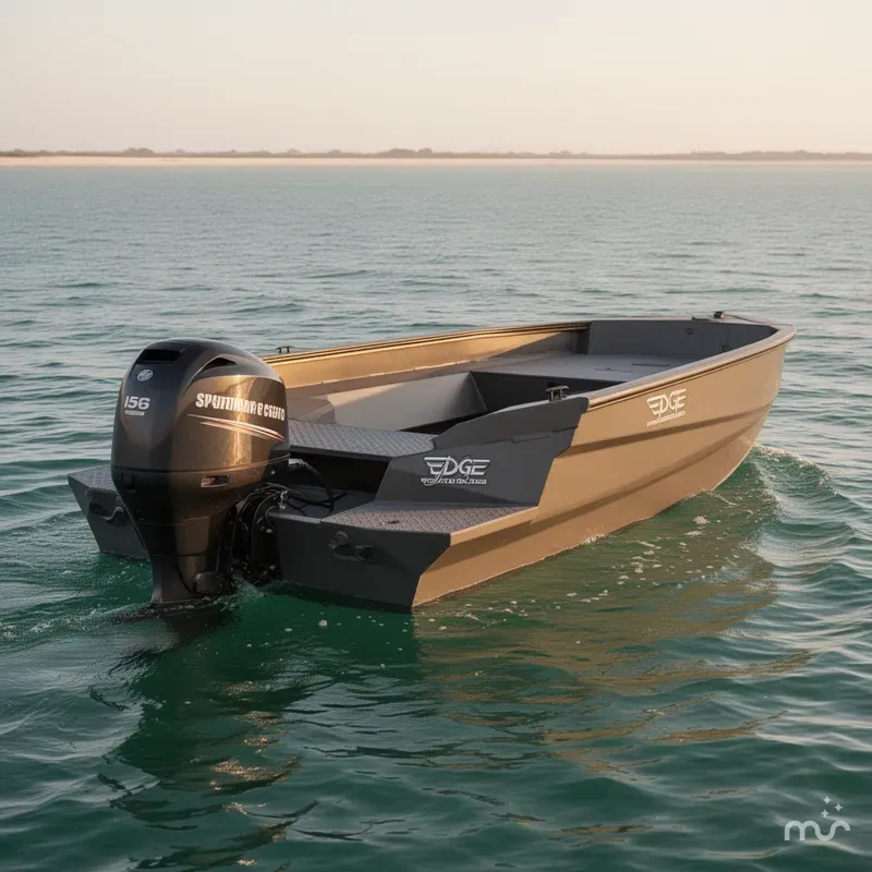 Slide: The Image of Edge Duck Boats Sportsman Series 656DB MID DECK 2026 - 2