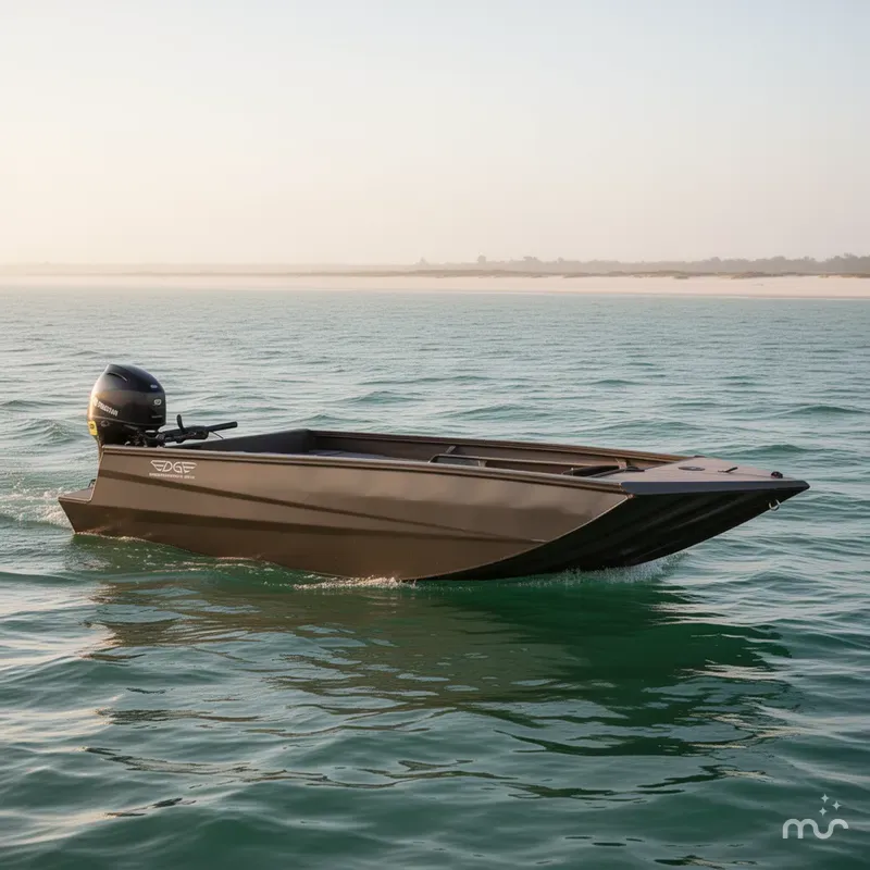 Slide: The Image of Edge Duck Boats Sportsman Series 656DB MID DECK 2026 - 0