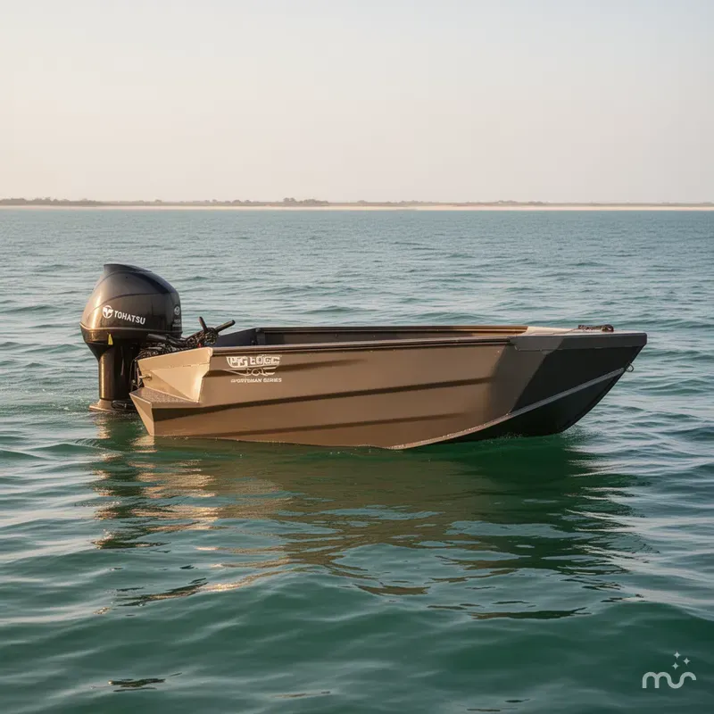 Slide: The Image of Edge Duck Boats Sportsman Series 656DB MID DECK 2026 - 2
