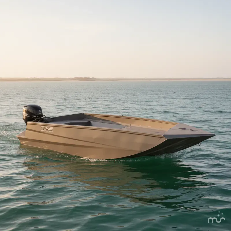 Slide: The Image of Edge Duck Boats Sportsman Series 553DB MID DECK 2026 - 0