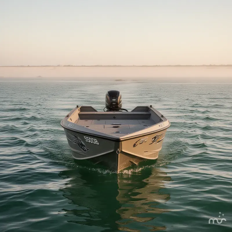 Slide: The Image of Edge Duck Boats Sportsman Series 550DB MID DECK 2026 - 0