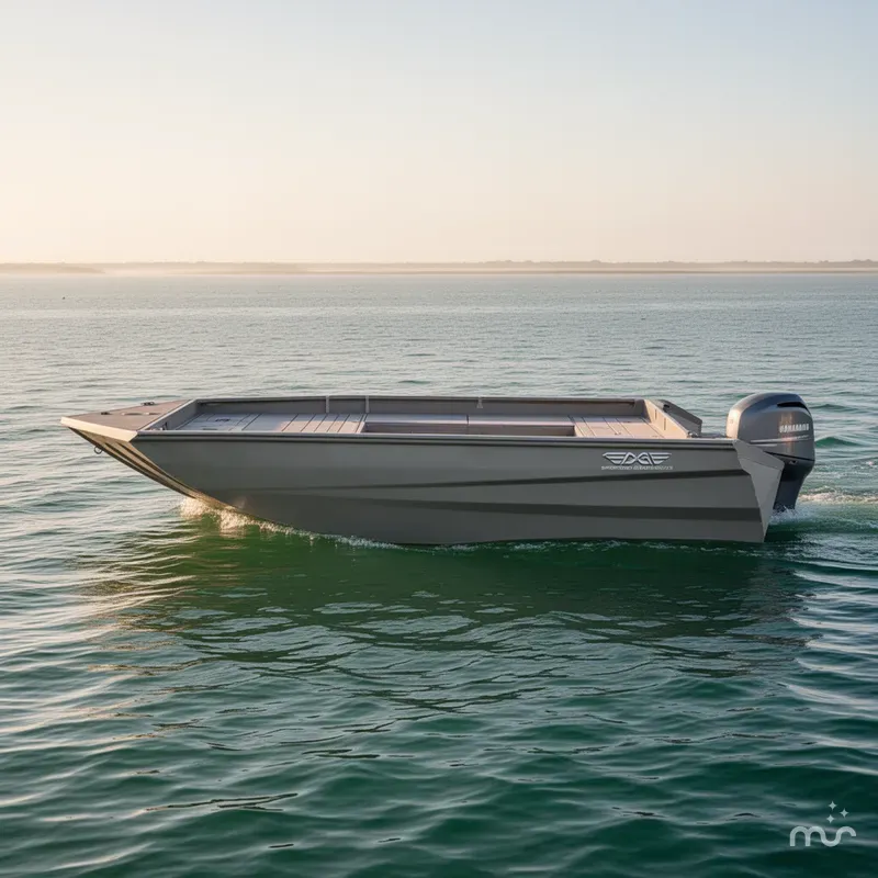 Slide: The Image of Edge Duck Boats Sportsman Series 550DB MID DECK 2026 - 1