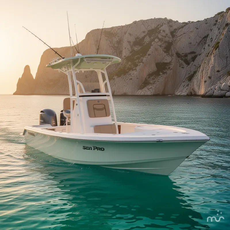 Slide: The Image of Sea Pro 230 Bay with YAMAHA 200 2026 - 2