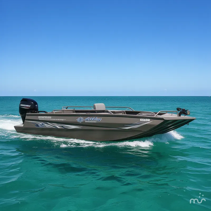 Slide: The Image of Edge Duck Boats Sportsman Series 656DB MID DECK 2026 - 0