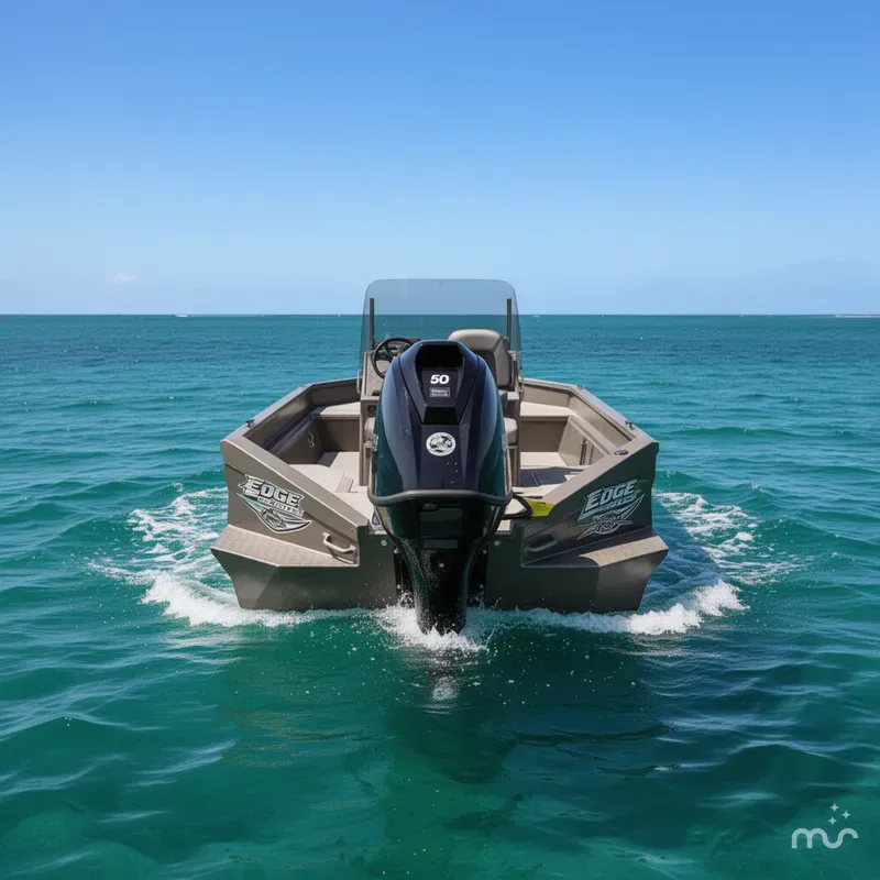 Slide: The Image of Edge Duck Boats Sportsman Series 656DB MID DECK 2026 - 1