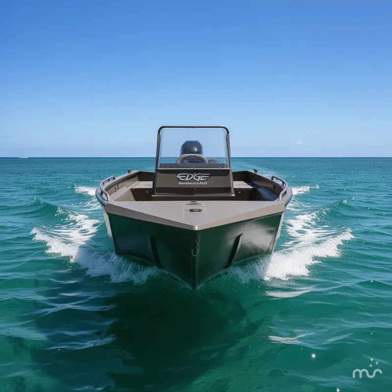 Slide: The Image of Edge Duck Boats Sportsman Series 656DB MID DECK 2026 - 2