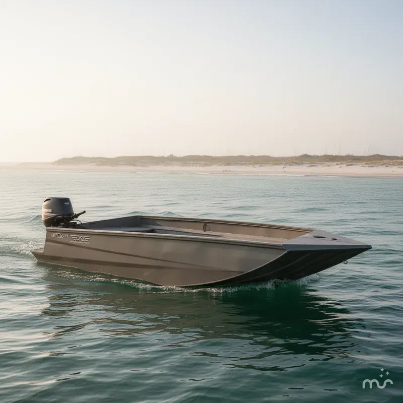 Slide: The Image of Edge Duck Boats Sportsman Series 553DB MID DECK 2026 - 0