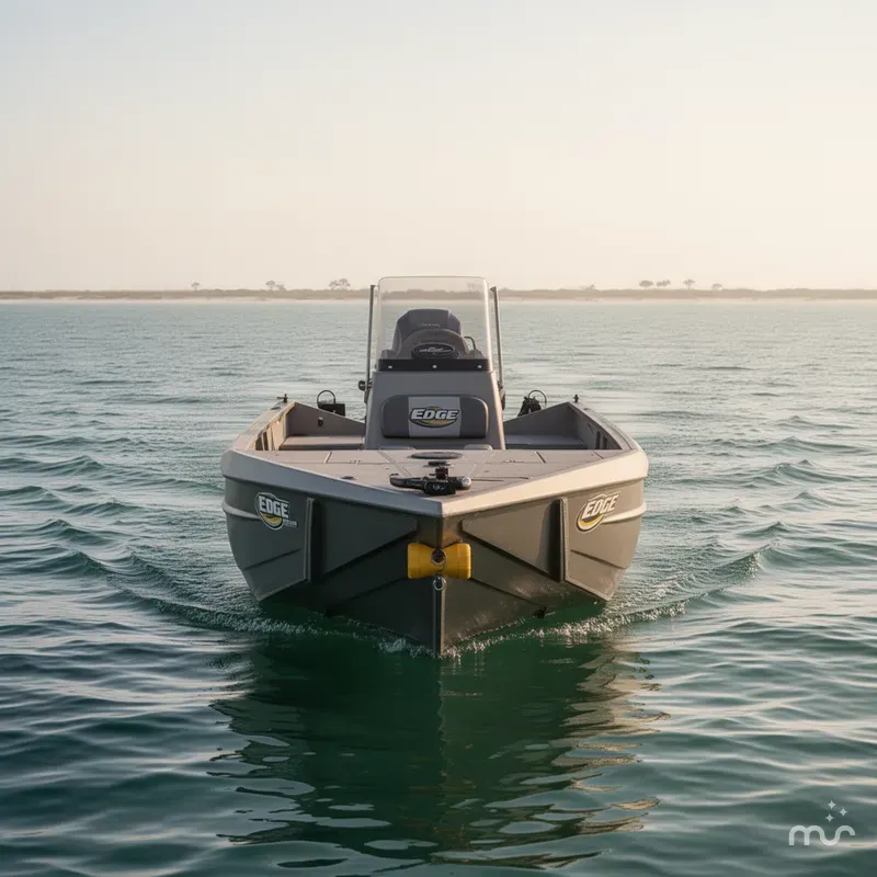 Slide: The Image of Edge Duck Boats Sportsman Series 550DB MID DECK 2026 - 0
