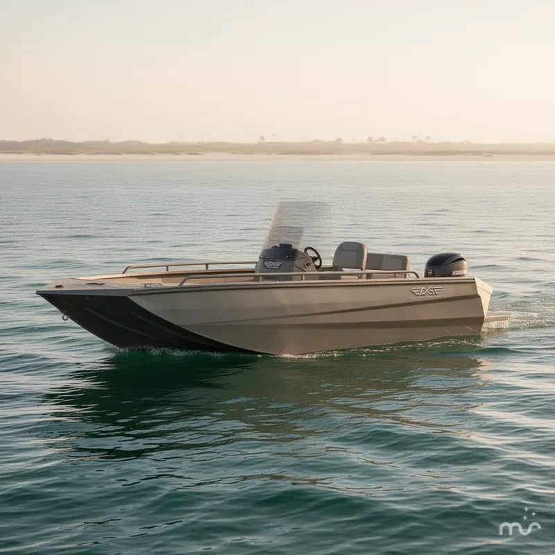 Slide: The Image of Edge Duck Boats Sportsman Series 550DB MID DECK 2026 - 1