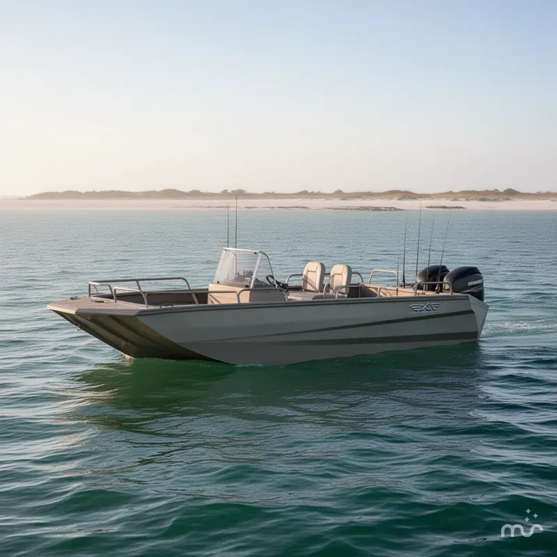 Slide: The Image of Edge Duck Boats Sportsman Series 550DB MID DECK 2026 - 3