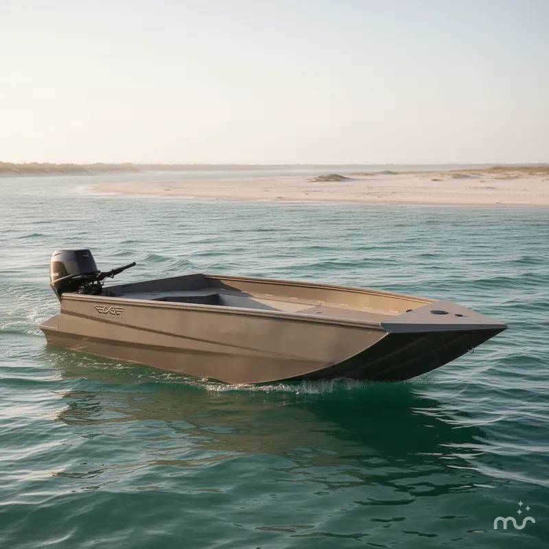 Slide: The Image of Edge Duck Boats Sportsman Series 553DB MID DECK 2026 - 0