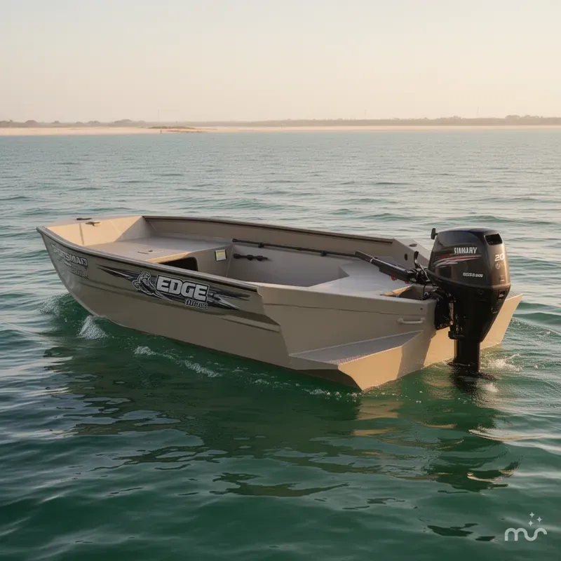 Slide: The Image of Edge Duck Boats Sportsman Series 553DB MID DECK 2026 - 1