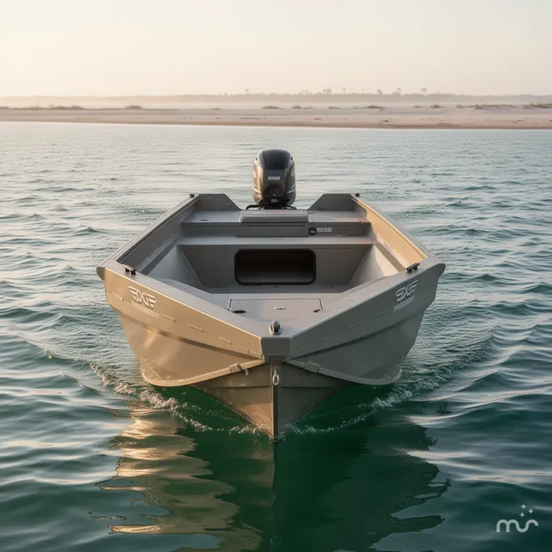 Slide: The Image of Edge Duck Boats Sportsman Series 553DB MID DECK 2026 - 2