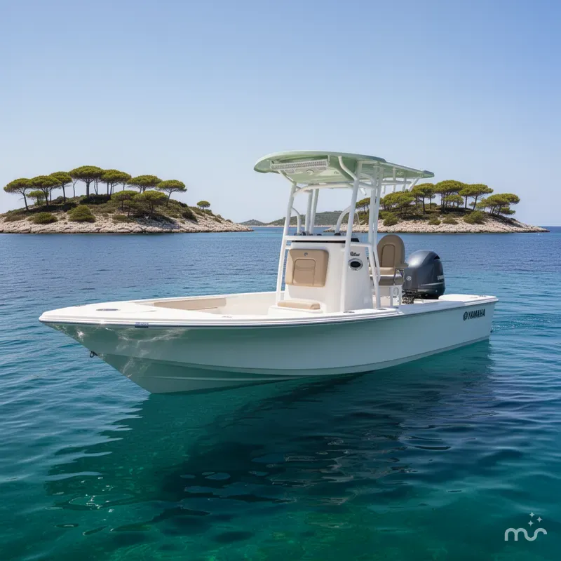 Slide: The Image of Sea Pro 230 Bay with YAMAHA 200 2026 - 2