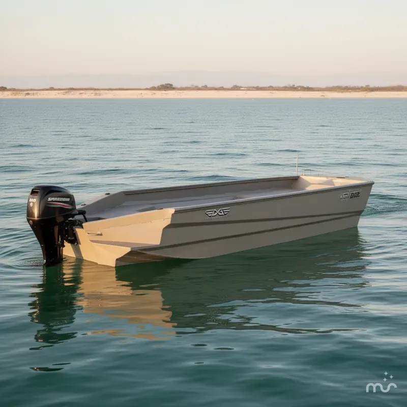 Slide: The Image of Edge Duck Boats Sportsman Series 553DB MID DECK 2026 - 2