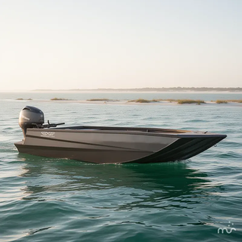 Slide: The Image of Edge Duck Boats Sportsman Series 656DB MID DECK 2026 - 0
