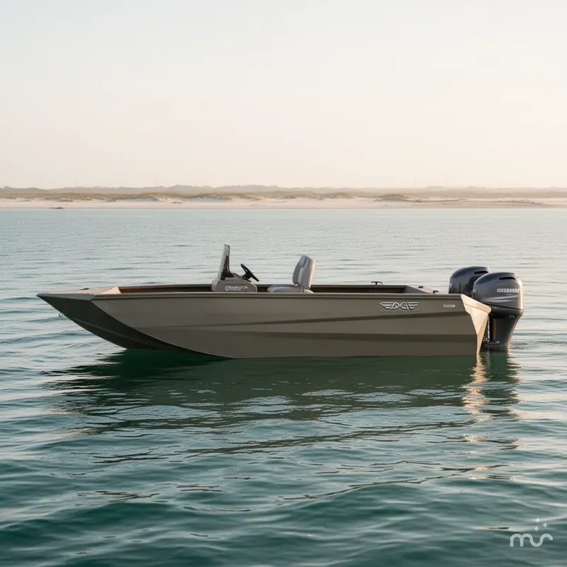 Slide: The Image of Edge Duck Boats Sportsman Series 550DB MID DECK 2026 - 3