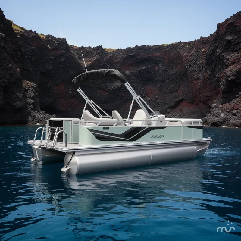 Slide: The Image of Avalon Venture 85 Rear Fish - 21' 2026 - 4