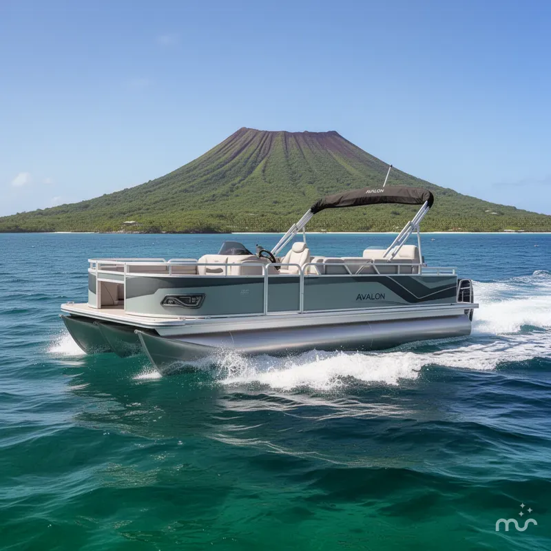Slide: The Image of Avalon Venture 85 Rear Fish - 21' 2026 - 4