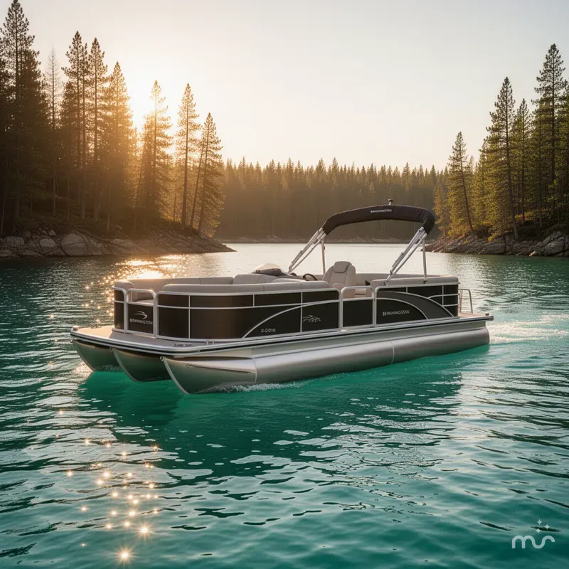 The Image of Bennington S-One Fish 22 SS Tritoon 2026 - 0