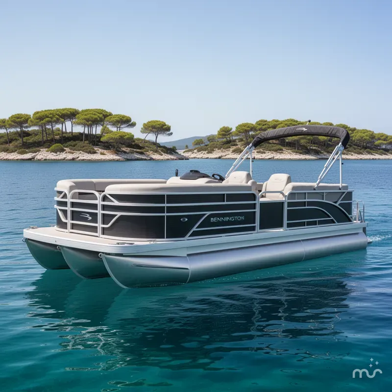 The Image of Bennington S-One Fish 22 SS Tritoon 2026 - 0