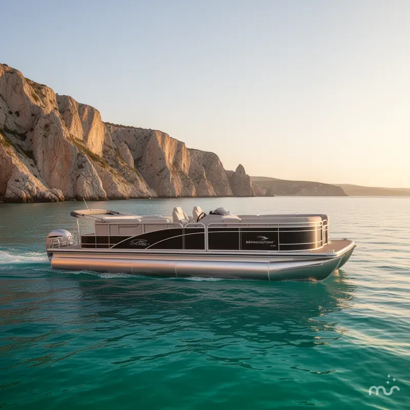 The Image of Bennington S-One Fish 22 SS Tritoon 2026 - 0