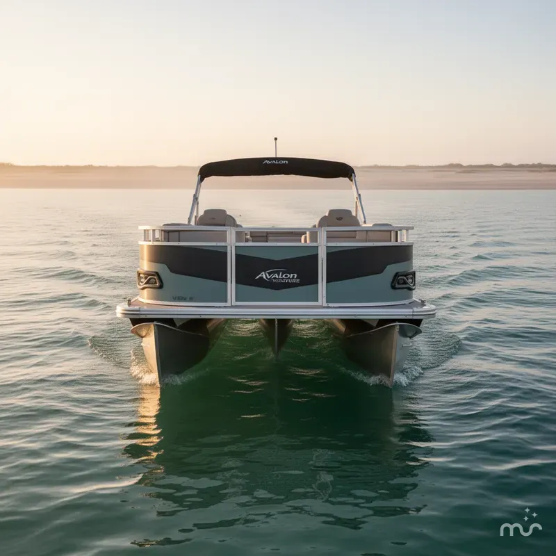 Slide: The Image of Avalon Venture 85 Rear Fish - 21' 2026 - 2