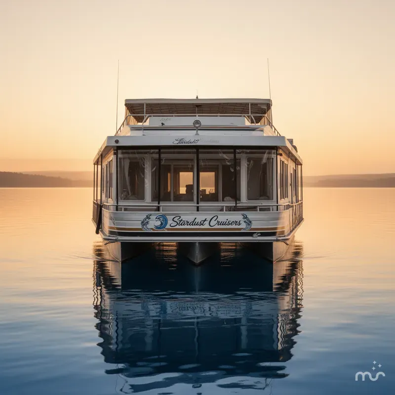 Slide: The Image of Stardust Cruisers Houseboat 2000 - 1